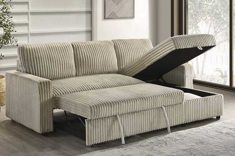 Picture of WATTON Reversible Sofa/Pull-Out Sofa Bed with Storage