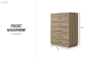 Picture of ELBRIM 5-Drawer Chest