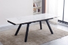 Picture of DALTON 63"-86.5"/71"-94.5" Extension Glossy Sintered Stone Top Dining Table