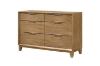 Picture of BRYDEN 6-Drawer Dresser with Mirror