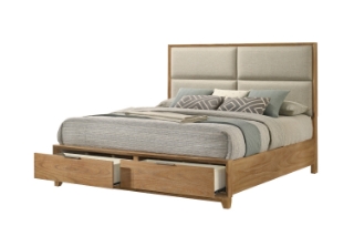 Picture of BRYDEN Bed Frame with Storage Drawers - Eastern King Size
