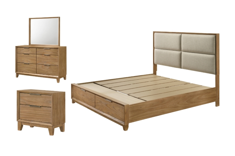 Picture of BRYDEN Bedroom Combo Set - 4PC Queen