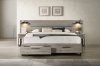 Picture of WESTDEN Storage Bed Frame with 2 Nightstand 3PC Combo (Grey) - King Size
