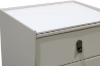 Picture of [FLOOR MODEL CLEARANCE]  AUGUSTA 2-Drawer Nightstand (Light Grey)