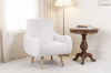 Picture of [FLOOR MODEL CLEARANCE]  CLOUDTOP Velvet Lounge Chair (White) 