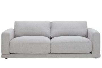 Picture of [FLOOR MODEL CLEARANCE]  HUGO Feather Filled 3.5 Seater Sofa (Dust, Water & Oil Resistant) 