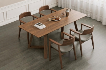 Picture of RIKA 63" Solid Wood Dining table