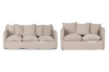 Picture of [FLOOR MODEL CLEARANCE]TOMASHA Feather-Filled Washable 2-Seater Loveseat