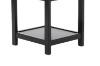 Picture of [FLOOR MODEL CLEARANCE]  METRO Solid Pine Wood 1-Drawer Bedside Table (Black) 