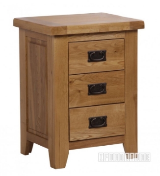 Picture of [FLOOR MODEL CLEARANCE] RIVERLAND Solid OAK Bedside Table