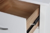 Picture of [FLOOR MODEL CLEARANCE] PORTLAND 2-Drawer Solid Wood Bedside Table (Matte White)