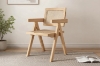 Picture of CHANDIGARH Solid Wood Replica Armchair (Natural) - Each