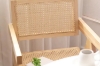 Picture of CHANDIGARH Solid Wood Replica Armchair (Natural) - Each