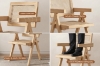 Picture of CHANDIGARH Solid Wood Replica Armchair (Natural) - 2 Chairs in 1 Carton