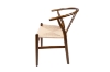 Picture of WISHBONE Solid Wood Y Replica Chair (Walnut) - 19.5"x22.5"x29.5"