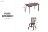Picture of WINDSOR 59" 5PC Solid Wood Dining Set