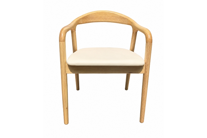 Picture of NEVA Solid Wood Replica Dining Armchair