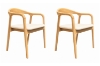 Picture of NEVA Solid Wood Replica Dining Armchair