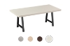 Picture of SYNERGYPLUS Dining Table with A-Frame Metal Legs (New Champagne) - 71"x35.5"