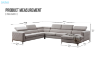 Picture of HOUSTON Memory Foam Sectional Sofa