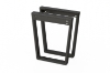 Picture of SYNERGYPLUS Dining Table with Trapezoid Metal Legs (New Champagne) - 78.5"x39.5"