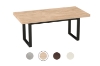 Picture of SYNERGYPLUS Modular Dining System - 63"/71"/78.5" Thick Table Top in 4 Colors with Square Metal Legs