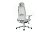 Picture of VEYRA Premium High Back Office Chair with Honeycomb Seat Cushion & Adjustable Headrest, Backrest & Lumbar Support, 3D Armrests and Seat Slider  