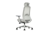 Picture of VEYRA Premium High Back Office Chair with Honeycomb Seat Cushion & Adjustable Headrest, Backrest & Lumbar Support, 3D Armrests and Seat Slider  