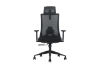 Picture of MAVEN High Back Office Chair with Adjustable Ice-Silk Mesh Backrest & Adjustable Headrest, Lumbar Support & 3D Armrests