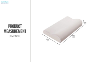 Picture of 322-010 Wavy Memory Foam Pillow