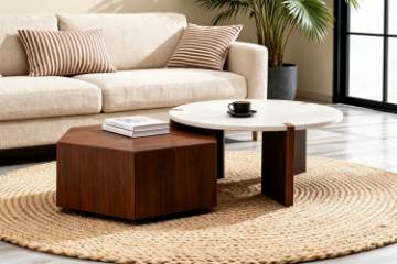 Picture of SLATE WAVE Nesting Coffee Table