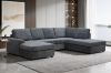 Picture of WILLIAM Sectional Sofa with Ottoman