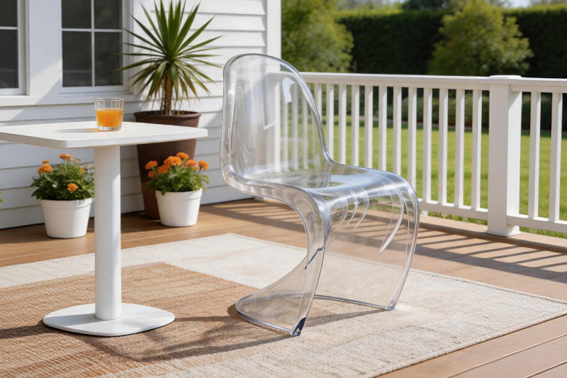 Picture of FLORA Stackable Transparent Panton Chair