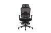 Picture of FLEXO Height Adjustable Office Chair with Footrest (Dark)