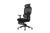 Picture of FLEXO Height Adjustable Office Chair with Footrest (Dark)