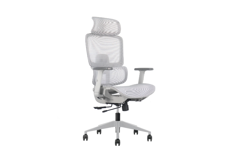 Picture of FLEXO Height Adjustable Mesh Seat Office Chair (Grey)