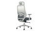Picture of AVERY High Back Office Chair with Adjustable Headrest, Adjustable Lumbar Support and Seat Slider