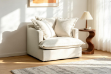 Picture of SPENCER Feather-Filled Fabric Armchair 