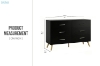Picture of ELARA 6-Drawer Dresser/Storage Cabinet (Black)