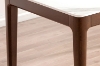 Picture of HARU Solid Wood Dining table with Sintered Stone Top  - 71"