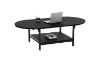 Picture of MORPH Expandable Coffee Table with Storage Shelf (Black)