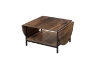 Picture of MORPH Expandable Coffee Table with Storage Shelf (Brown)
