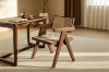 Picture of CHANDIGARH Solid Wood Replica Armchair (Walnut)