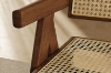 Picture of CHANDIGARH Solid Wood Replica Armchair (Walnut) - Each