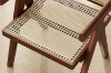 Picture of CHANDIGARH Solid Wood Replica Armchair (Walnut) - 2 Chairs in 1 Carton