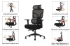 Picture of NEXEN High Back Office Chair with Adjustable Headrest, Lumbar Support, 3D Armrests and Seat Slider