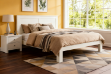 Picture of METRO Solid Pine Wood Eastern Bed Frame in Eastern King Size