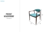 Picture of CAIRO Solid Ash Wood Armchair
