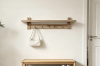 Picture of AMY Wall Shelf with Hooks (29"x7"x4.7")