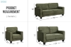 Picture of HERBERT Corduroy Sofa Range (Green) - 1 Seater (Armchair)